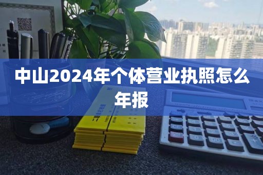 中山2024年个体营业执照怎么年报