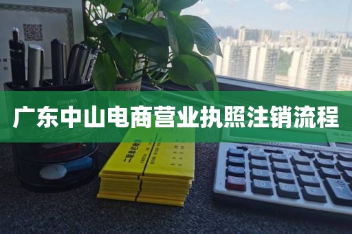 广东中山电商营业执照注销流程
